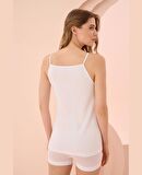 NBB İnce Askılı Basic Likralı Günlük Kullanım  Atlet -663