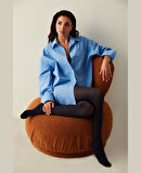 Penti 40 Den Micro Mat Ağlı Burunlu Box Body Opak Külotlu Çorap