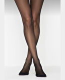 20 Den Pop-Up Korseli İnce Yarı Parlak Pamuk Ağlı Dikişsiz Külotlu Çorap -KOR-LIFT UP & SHAPE
