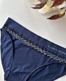 Kadın Dikişsiz Antibakteriyel Sportwear Fileli Slip/Bikini (Siyah, Bordo, Kahverengi, Lacivert)