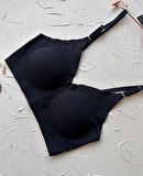 Nessa İnce Askılı Çıkarılabilir Padli Dikişsiz Lazer Kesim İz Yapmaz Kopçasız Bralet-2012