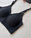 Nessa İnce Askılı Çıkarılabilir Padli Dikişsiz Lazer Kesim İz Yapmaz Kopçasız Bralet-2012