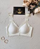 Ellie Dikişsiz İce-Silk (Buz İpek) Görünmez Ultra Hafif Padli Nefes Alabilir İthal Bralet/Sütyen