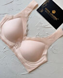 Ellie Dikişsiz İce-Silk (Buz İpek) Görünmez Ultra Hafif Padli Nefes Alabilir İthal Bralet/Sütyen