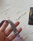 Jasmine Askıları Parlak Taşlı Hafif Destekli Dantelli Soft Cup İthal Sütyen (B-C Cup)