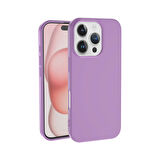 Forzacase iPhone 16 Pro uyumlu Liquid Serisi İçi Kadife Lansman Silikon Kılıf