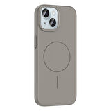 Apple iPhone 14 Kılıf Magsafe Şarj Özellikli Zr-Rubby