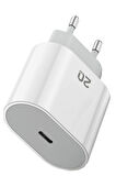 Apple İphone 14 Plus Şarj Aleti 20W PD Hızlı Şarj