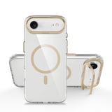 Apple iPhone 17 Air Uyumlu Kılıf M-safe Şarj Özellikli Airbagli Kamera Standlı Zr-Azor
