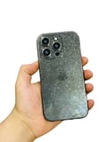 İphone 14 Pro Max uyumlu Simli Şeffaf Kamera Korumalı Darbe Korumalı Premium Esnek Arka Kapak Kılıf