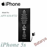 iPhone 5S Batarya iPhone 5C 616-0722 616-0719 Uyumlu Yedek Batarya