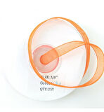 TURUNCU ORGANZE 0,6 MM KURDELA 75 METRE