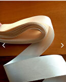 KREM 1 cm KURDELA GROGREN 10 metre 3 ADET