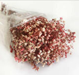 Kırmızı Şoklanmış Renkli Cipso