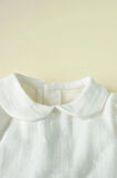 Kız Bebek Ve Çocuk Fırfırlı Balon Kol Müslin Gömlek