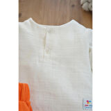 Kız Erkek Bebek Ve Çocuk Uzun Kollu Müslin İkili Takım