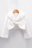 Kız Bebek Ve Çocuk Astarlı Ponponlu Ceket Bolero