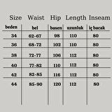 X Nurbeli Siyah Kadın Cırt Kapama Lastikli Palazzo Pantolon