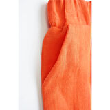 Kız Erkek Bebek Ve Çocuk Cepli Lastikli Müslin Rahat Pantolon