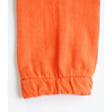 Kız Erkek Bebek Ve Çocuk Cepli Lastikli Müslin Rahat Pantolon