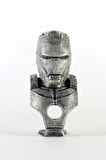 Marvel Iron Man Figürü 10 cm - Demir Adam ironman büst metalik