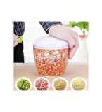 3 Bıçaklı Ipli El Rondosu Büyük Ip Çekmeli El Rondosu Beyaz