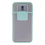 Samsung Uyumlu Galaxy J Pro / J Kılıf Palm Buzlu Kamera Sürgülü Silikon - Turkuaz