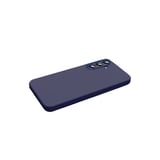 Samsung Galaxy S Nano İçi Kadife Silikon - Lacivert