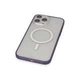Apple Uyumlu İphone Pro Max Kılıf Grand Magneticsafe Kapak - Mor