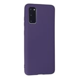 Samsung Galaxy S20 Kılıf Nano İçi Kadife Silikon - Mor