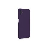 Samsung Uyumlu Galaxy A04 Kılıf Nano İçi Kadife Silikon - Mor
