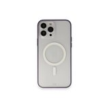Apple İphone 14 Pro Kılıf Grand Magneticsafe Kapak - Mor