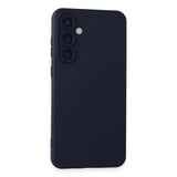 Samsung Uyumlu Galaxy S24 Kılıf Nano İçi Kadife Silikon - Lacivert