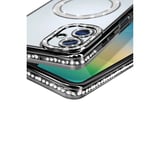 Samsung Galaxy A06 Joke Simli Magneticsafe Kılıf - Siyah