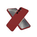 Samsung Galaxy A26 Kılıf First Silikon - Kırmızı