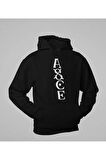 Asce Yazılı Unisex Oversize Anime Hoodie