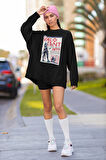 Valorrant Jett Karakter Baskılı Unisex Oversize Entry Karakter Sweatshirt
