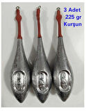 Uzak Mesafe Italyan Kalıp Surf Kurşunu 225 Gr - 3 Adet 