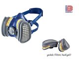 GVS SPR580 Yeniden Kullanılabilir ABE1P3 Yarım Yüz Maskesi Filtre İle Beraber