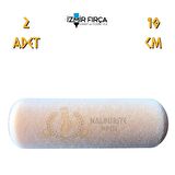 İzmir Fırça Sünger Üstü Kadife Parmak Rulo Yedek - 10 cm - 2 Adet