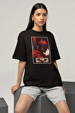 Dc Kahraman The Batman Baskılı Unisex Oversize Tişört