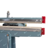 Jebrini Makina Çift Çeneli Pedallı Poşet Ağzı Yapıştırma Makinası 650 mm JMSF-650X2