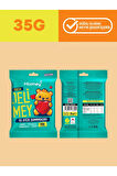 Mixmey Jelimey Klasik & Tropik Karma 12 Adet X 35 gr | Jelatinsiz Doğal Tropik Lezzet Gummy Bear | Ayıcık