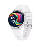 Gt3 Mini 38 Mm Smart Watch Akıllı Saat-beyaz Yuvarlak Kadın Saati Nfc Özellikli Ios-android