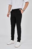 Pollycotton Slim Fit Jogger Pantolon