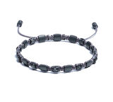 Hematit Bileklik - Jagu Grey Bileklik - Tasarım Bileklik 4mm 6mm Ayarlanabilir