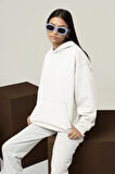 Oversize Unisex Baskısız Basic Hoodie