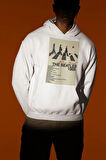Abbey Road 1969 The Beatles Müzik Grubu Baskılı Unisex Oversize Hoodie