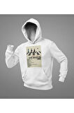 Abbey Road 1969 The Beatles Müzik Grubu Baskılı Unisex Oversize Hoodie