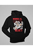 Monkey D. Luffy Gear 5 Baskılı Unisex Oversize Anime Hoodie